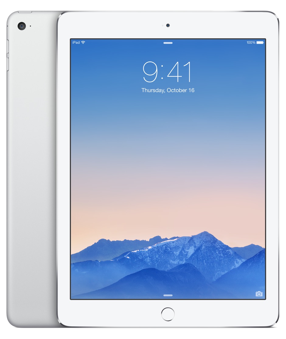 Планшет Apple A1566 iPad Air 2 Wi-Fi 128 ГБ (MGTY2TU/A) сріблястий ...