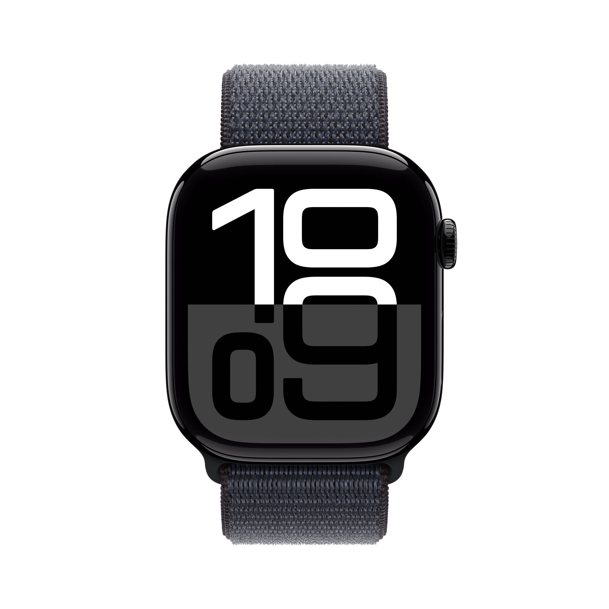 Apple Watch Series 10 GPS 46mm Jet Black Aluminium Case with Ink Sport Loop MWWR3 KTC