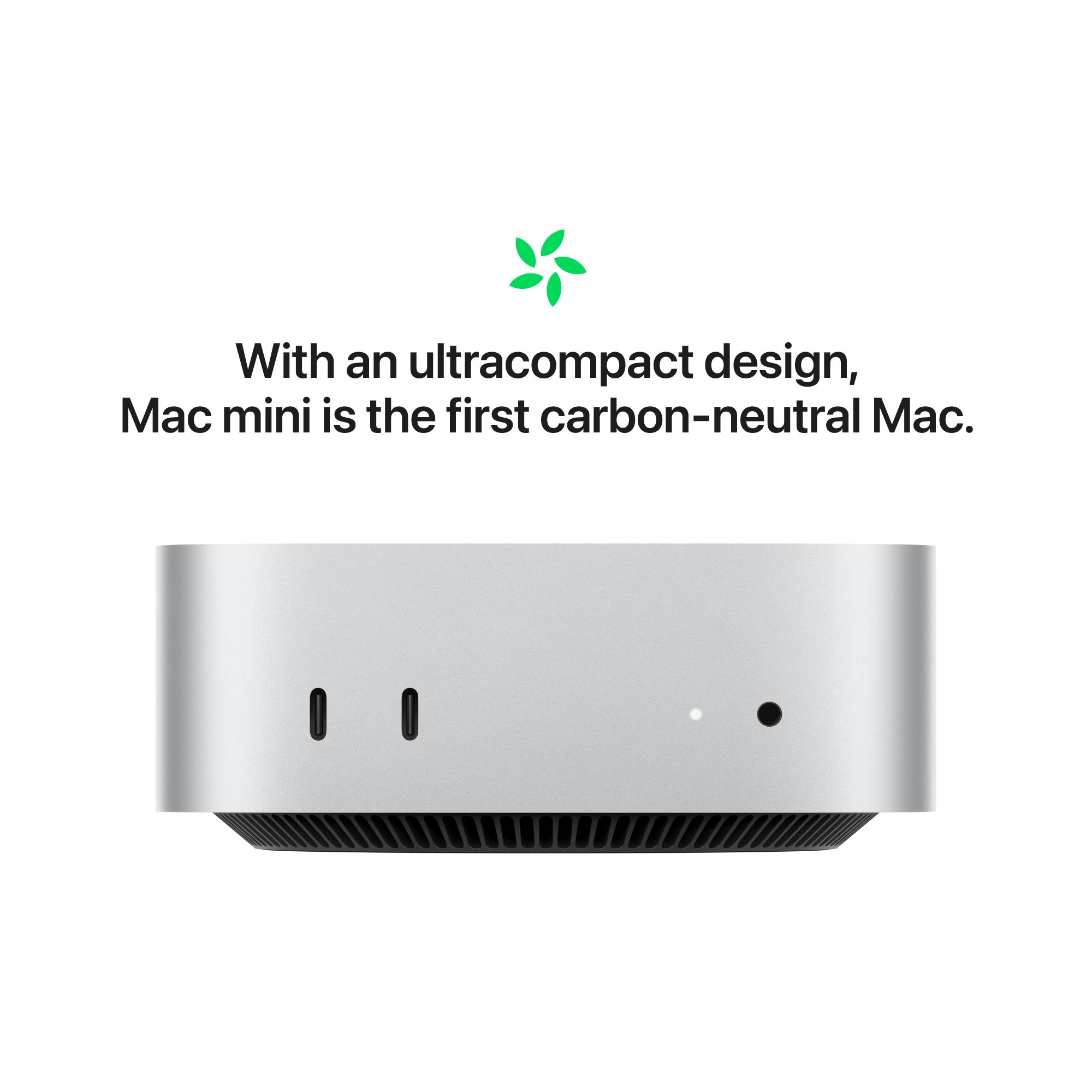 Персональний комп'ютер Apple Mac mini M4 Chip 10GPU Silver (MU9D3