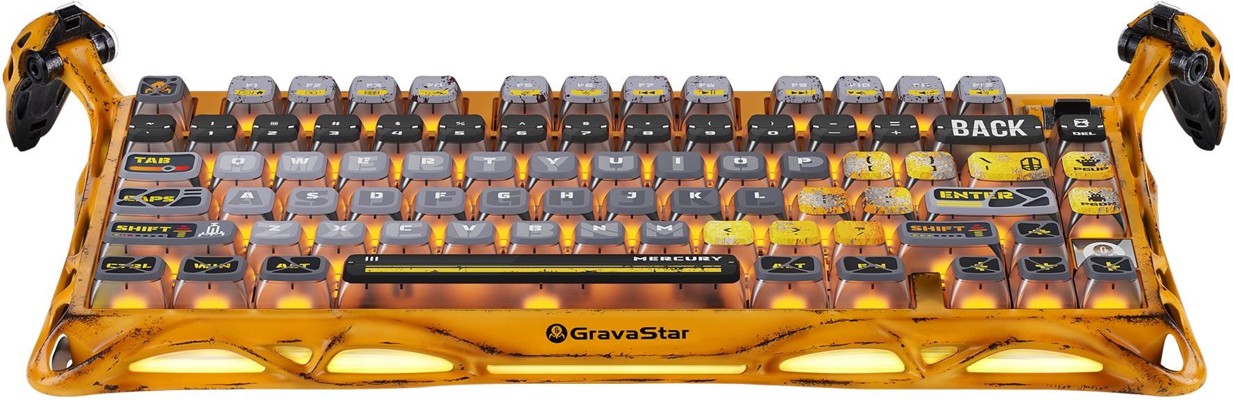 Клавіатура Gravastar Mercury K1 Pro 80key GravaStar x Kailh Speedy