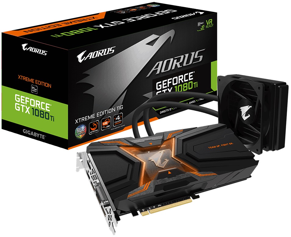 Gigabyte GTX 1080 Ti AORUS Waterforce Xtreme Edition