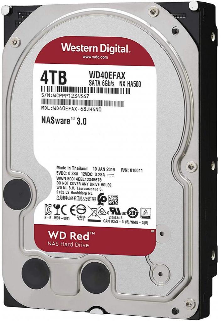 Жесткий диск western digital wd red 4 tb wd40efrx обзор