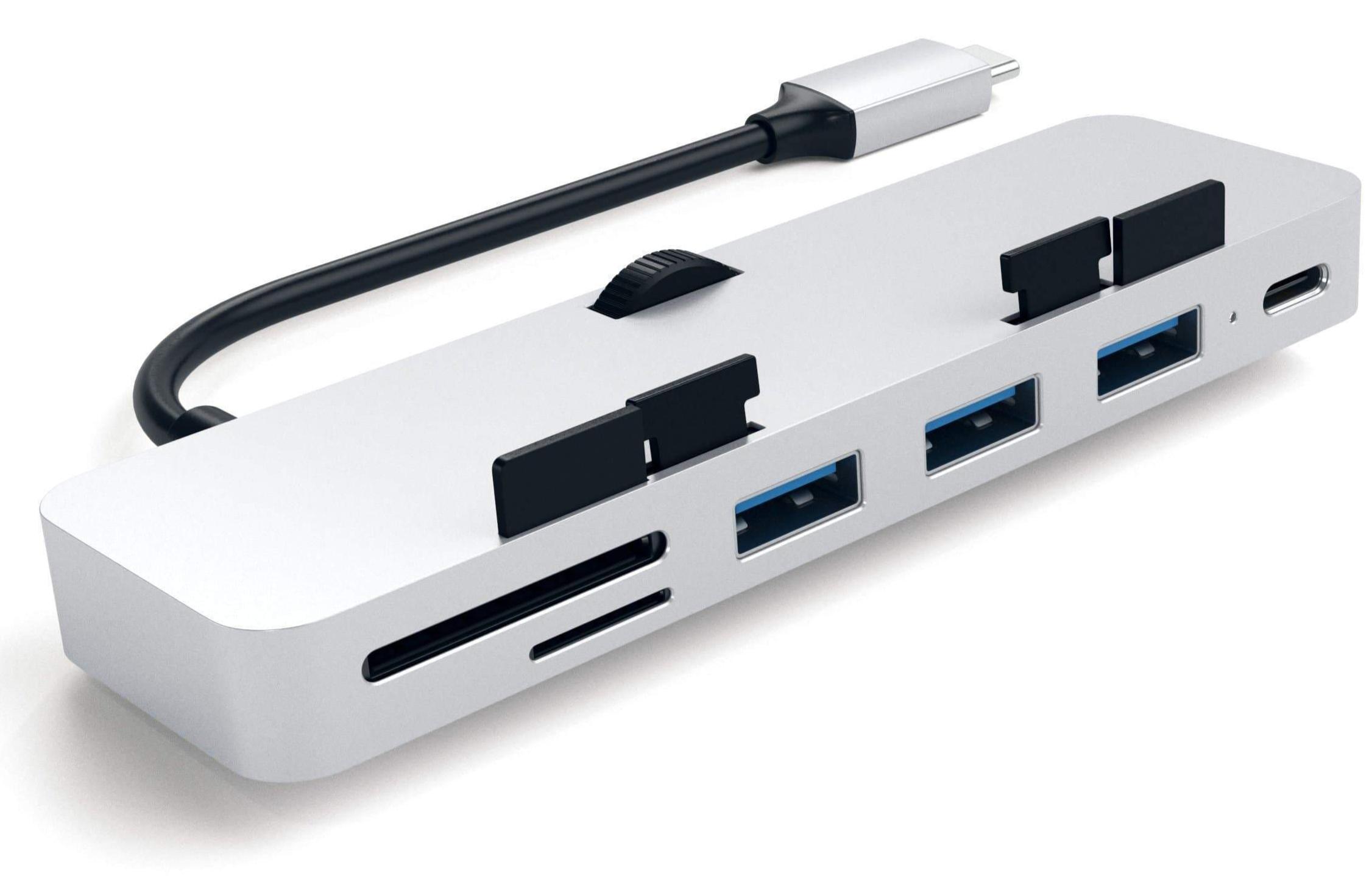 Usb type c разветвитель. Satechi Aluminum Type-c Clamp Hub Pro. Satechi USB для IMAC. Satechi USB-C Hub. Satechi USB Hub.