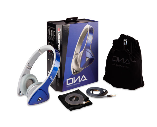 Навушники Monster DNA On-Ear Headphones cині.
