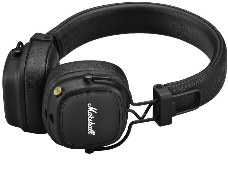 Marshall Major IV Bluetooth On Ear Headphones - Black - iShop