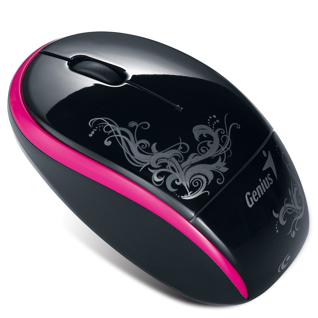 Розовая беспроводная мышь. Мышка Genius traveler 9000. Мышь Genius traveler 9000 Tattoo Series Black-Pink USB. Мышь Джениус беспроводная розовая. Мышь оптическая беспроводная Genius.
