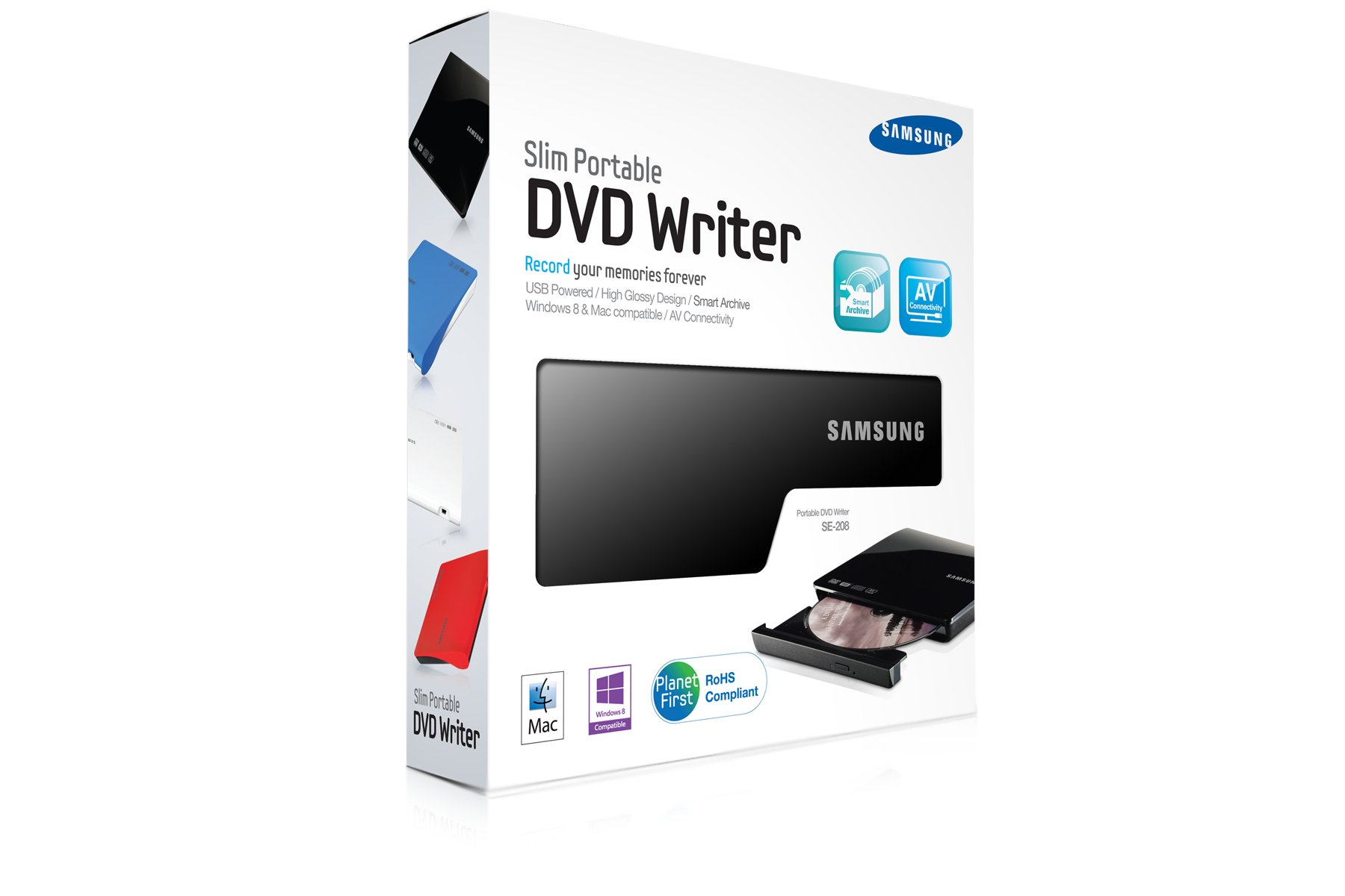 samsung dvd writer se 208 software for mac