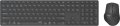 Комплект клавіатура+миша Rapoo 9800M Wireless Dark Grey (9800M dark grey)