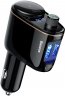 Автомобільний зарядний пристрій + FM-трансмітер Baseus Locomotive Wireless MP3 Vehicle Charger Black (CCALL-RH01)