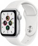 Смарт годинник Apple Watch Series SE GPS 40mm Silver Aluminium Case with White Sport Band (MYDM2)