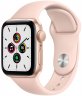 Смарт годинник Apple Watch Series SE GPS 40mm Gold Aluminium with Pink Sand Sport Band (MYDN2)