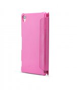 Чохол Nillkin для Sony Xperia Z3 - Sparkle Series Leather Case рожевий