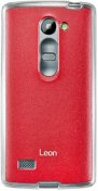 Чохол Voia для LG Optimus Leon - Jell Skin червоний