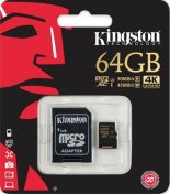 Карта пам'яті Kingston Micro SDHC 64 ГБ (SDCG/64GB)