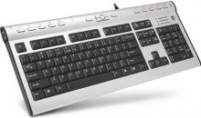 Клавіатура A4tech KL-7MUU срібляста