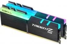 Оперативна пам’ять G.SKILL Trident Z RGB Black DDR4 2x8GB F4-3200C16D-16GTZR