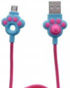 Кабель JoyRoom S-M125 AM / Micro USB 1m Blue/Pink