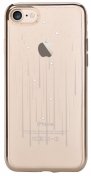 Чохол Devia for iPhone 7 - Crystal Meteor soft case Champagne Gold  (6952897993948)