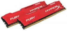 Оперативна пам’ять Kingston HyperX Fury Red DDR4 2x16GB HX432C18FRK2/32