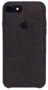 Чохол HiC for iPhone 7/8/SE - Apple Fabric Case Black