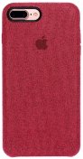 Чохол HiC for iPhone 7/8 Plus - Apple Fabric Case Rose Red