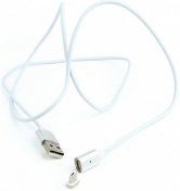 Кабель USB 2.0 (AM/MicroUSB) 1м, Cablexpert White