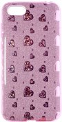 Чохол Milkin for Huawei Y5 2018 - Glitter Heart series Superslim Violet