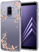 Чохол Spigen for Samsung Galaxy A8 2018 - Liquid Crystal Blossom Nature  (590CS22750)