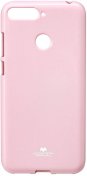 Чохол Goospery for Huawei Y6 2018 - Jelly Case Pink  (8809610540577)