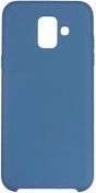 Чохол ColorWay for Samsung Galaxy A6 2018 A600 - Liquid Silicone Blue  (CW-CLSSGA600-DB)