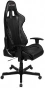 Крісло ігрове DXRacer Formula OH/FE57/N Vinil+PU шкіра, Al основа, Black