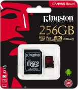 Карта пам'яті Kingston Canvas React Micro SDXC 256GB SDCR/256GB