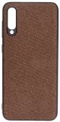 Чохол Milkin for Samsung A505/A50 2019 - Creative Fabric Phone Case Brown