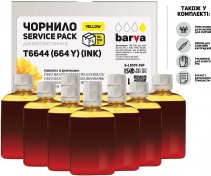 Чорнило Barva for Epson L100/L210/L300/L350/L355 Yellow (10x100g)