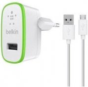 Зарядний пристрій Belkin Universal Home Charger with Micro USB ChargeSync Cable (F8M886vf04-WHT)