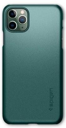 Чохол Spigen for Apple iPhone 11 Pro Max - Thin Fit Midnight Green  (ACS00410)
