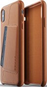 Чохол MUJJO for iPhone XS Max - Full Leather Wallet Tan  (MUJJO-CS-102-TN)