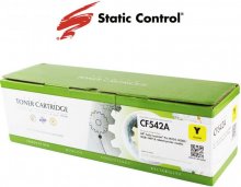 Совместимый картридж Static Control HP CLJP CF542A (203A) Yellow (002-01-SF542A)