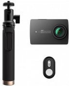 Екшн-камера YI 4K Black with Selfie Stick and Bluetooth Remote Int.Version (YI-90008)