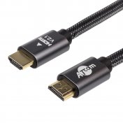 Кабель ATcom Premium v.2.1 4K HDMI / HDMI 15m Black (23715)