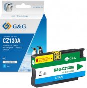 Сумісний картридж G&G for HP CZ130A Cyan (G&G-CZ130A)