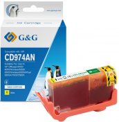 Сумісний картридж G&G for HP 920XL Yellow (G&G-CD974AE)