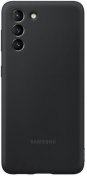 Чохол Samsung for Galaxy S21 G991 - Silicone Cover Black  (EF-PG991TBEGRU)