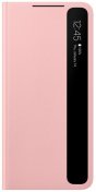 Чохол Samsung for Galaxy S21 Plus G996 - Smart Clear View Cover Pink  (EF-ZG996CPEGRU)
