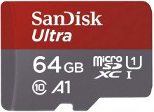 Карта пам'яті SanDisk Ultra A1 Micro SDHC 64GB (SDSQUA4-064G-GN6MN)
