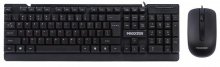 Комплект клавіатура+миша Maxxter KMS-CM-01-UA Black