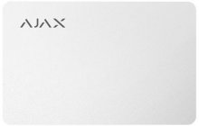 Безконтактна картка Ajax Pass White 10pcs (000022788)