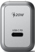 Зарядний пристрій Satechi 20W USB-C PD Wall Charger Space Gray (ST-UC20WCM-EU)
