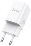 Зарядний пристрій Hoco N13 Bright White with Type-C cable