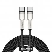 Кабель Baseus Cafule Metal 100W CM / CM 1m Black (CATJK-C01)